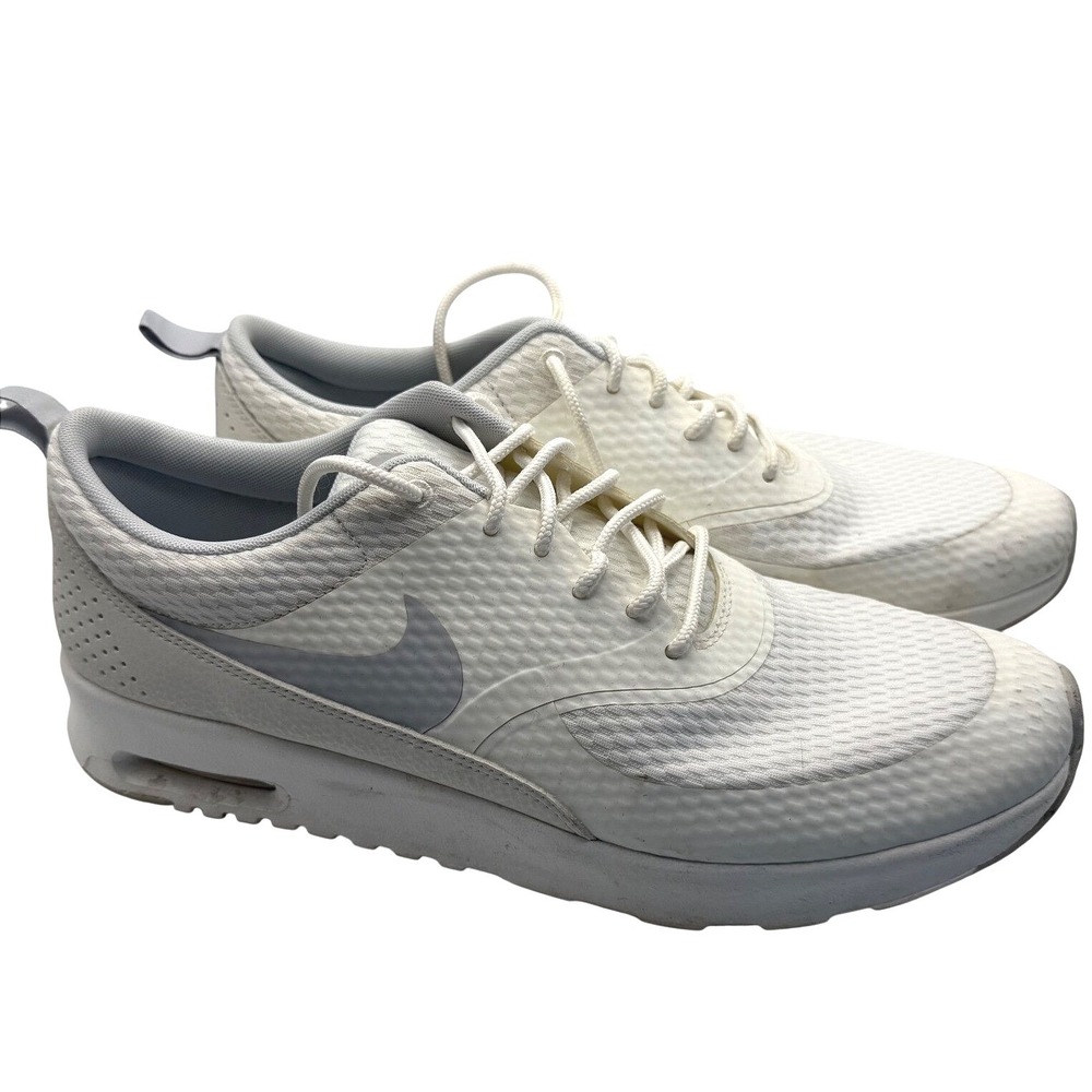 Women's NIKE Air Max THEA White Sneakers Shoes Comfort Workout Sneakers Size 11